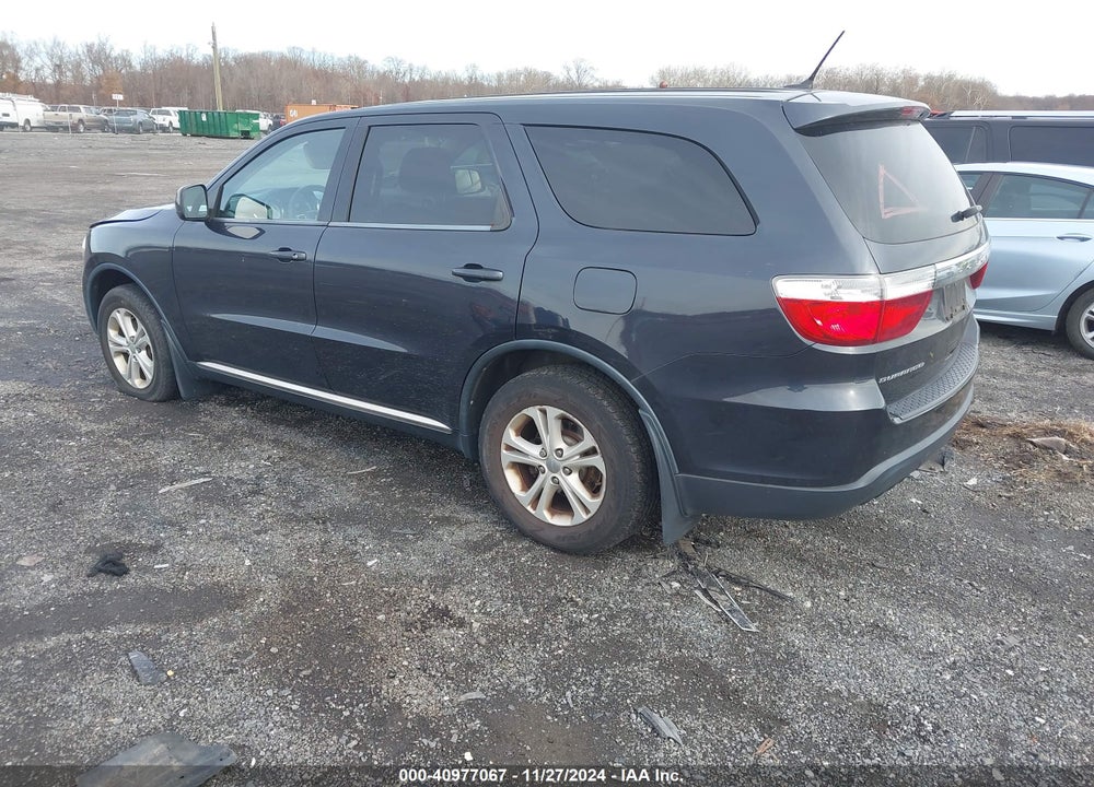 2013 DODGE DURANGO SXT VIN: 1C4RDHAG0DC579887
