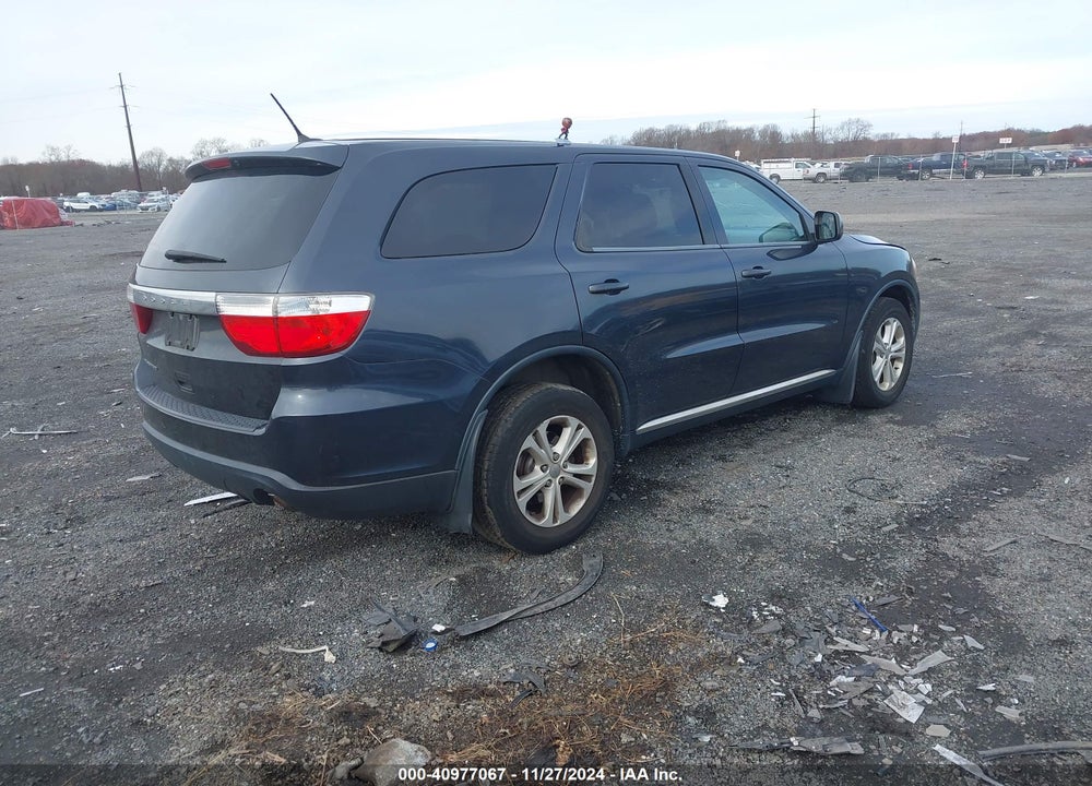2013 DODGE DURANGO SXT VIN: 1C4RDHAG0DC579887