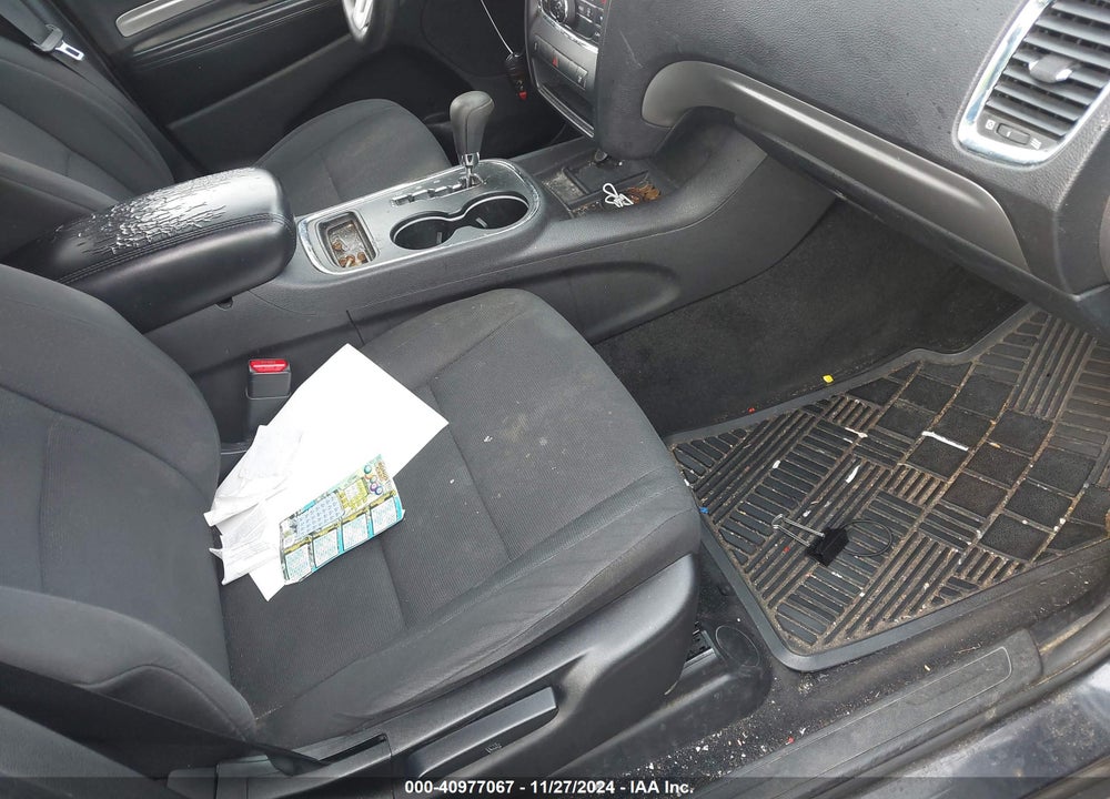 2013 DODGE DURANGO SXT VIN: 1C4RDHAG0DC579887