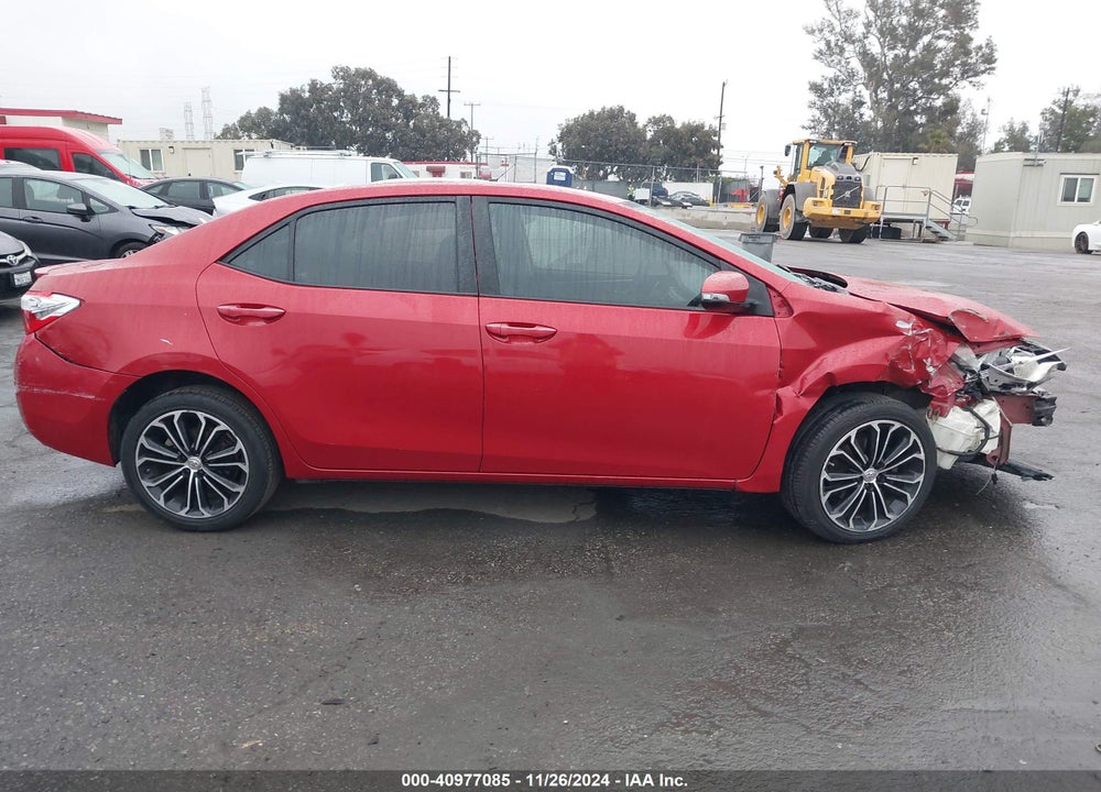 2014 TOYOTA COROLLA S PLUS VIN: 5YFBURHE5EP105440