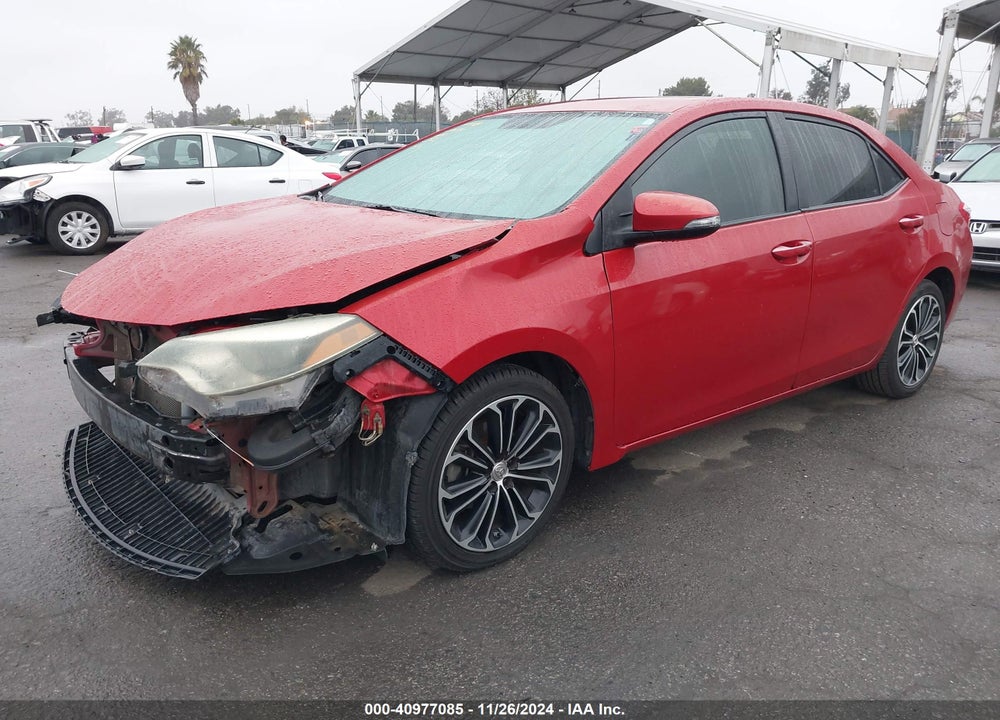 2014 TOYOTA COROLLA S PLUS VIN: 5YFBURHE5EP105440