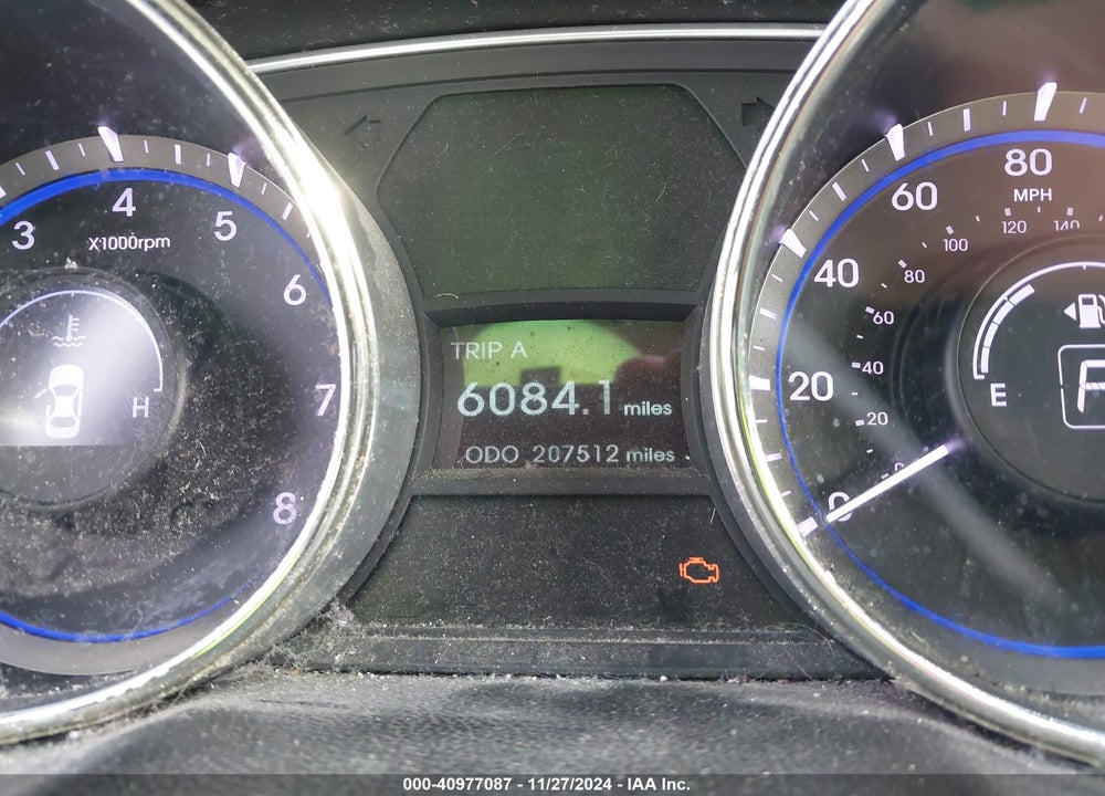2011 HYUNDAI SONATA VIN: 5NPEB4AC8BH196162