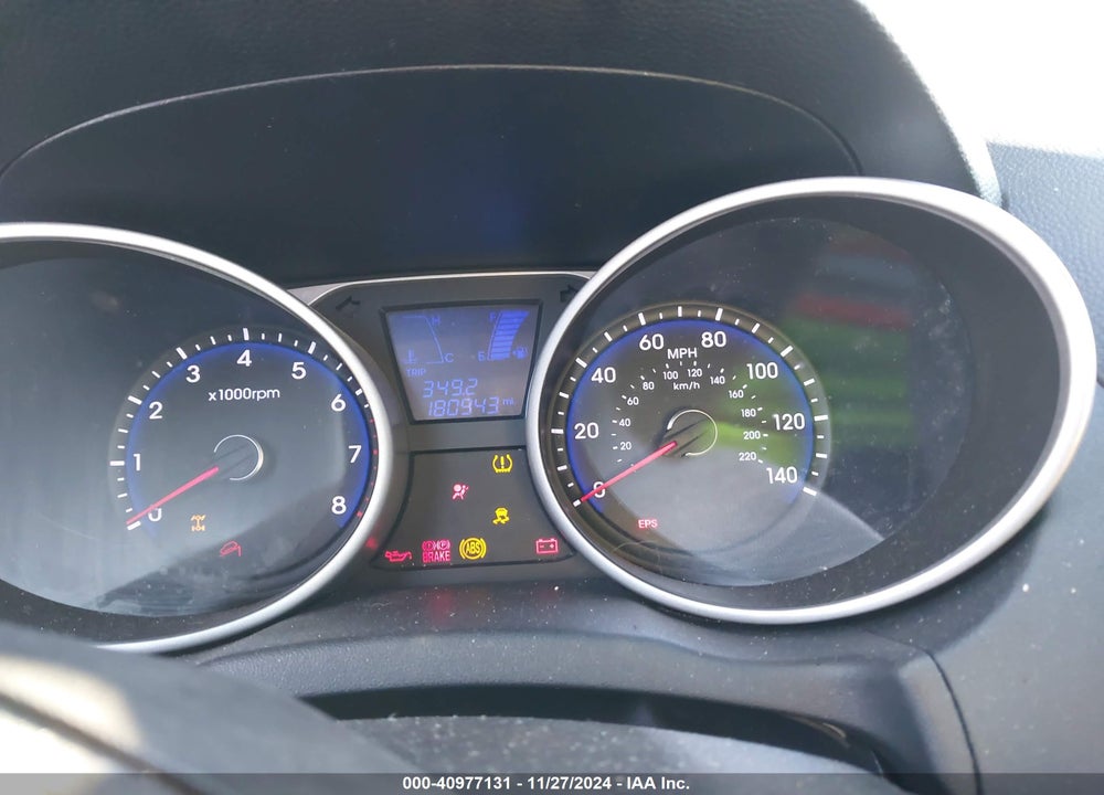 2013 HYUNDAI TUCSON LIMITED VIN: KM8JUCAC8DU623444