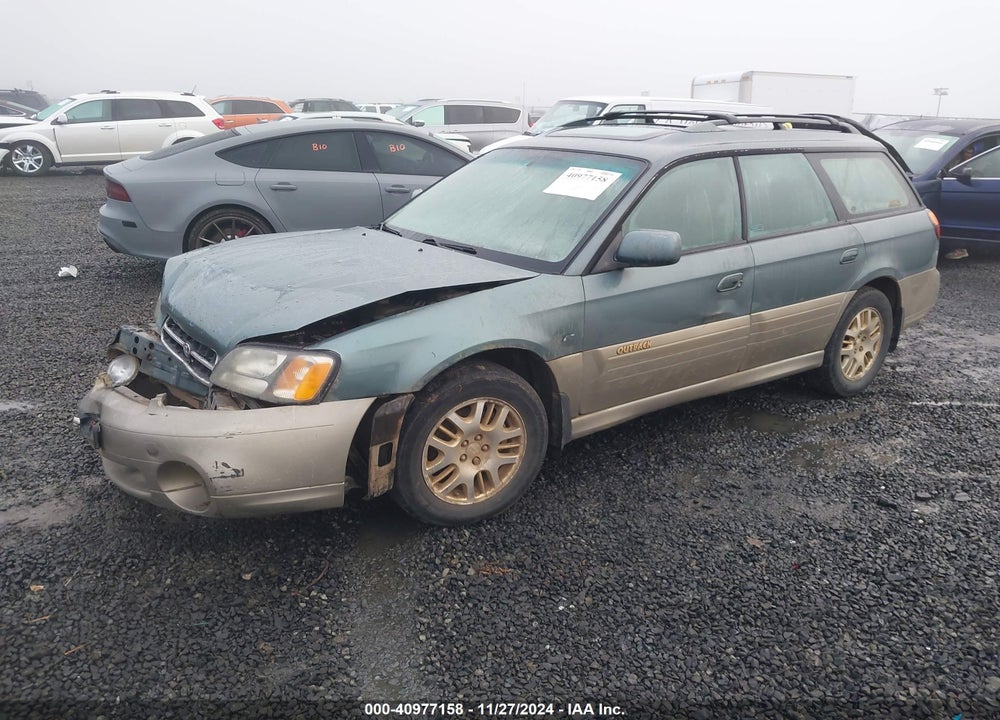 2002 SUBARU OUTBACK H6-3.0 L.L. BEAN EDITION VIN: 4S3BH806627635710