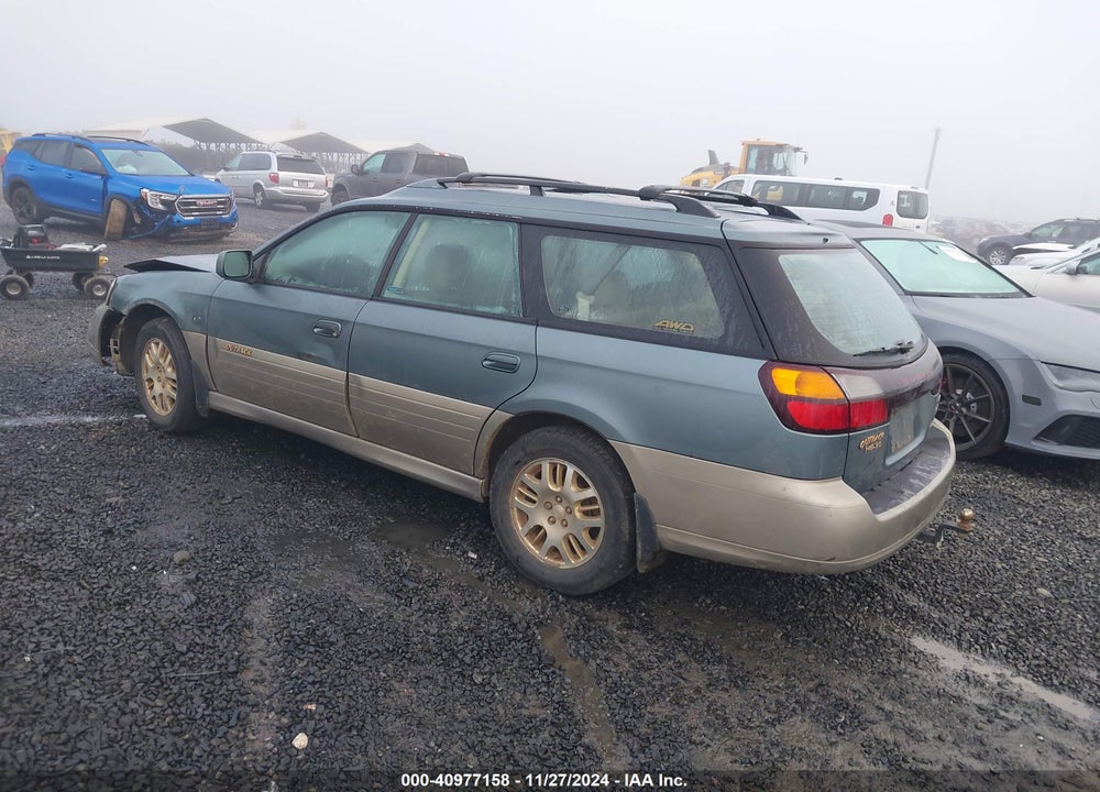 2002 SUBARU OUTBACK H6-3.0 L.L. BEAN EDITION VIN: 4S3BH806627635710