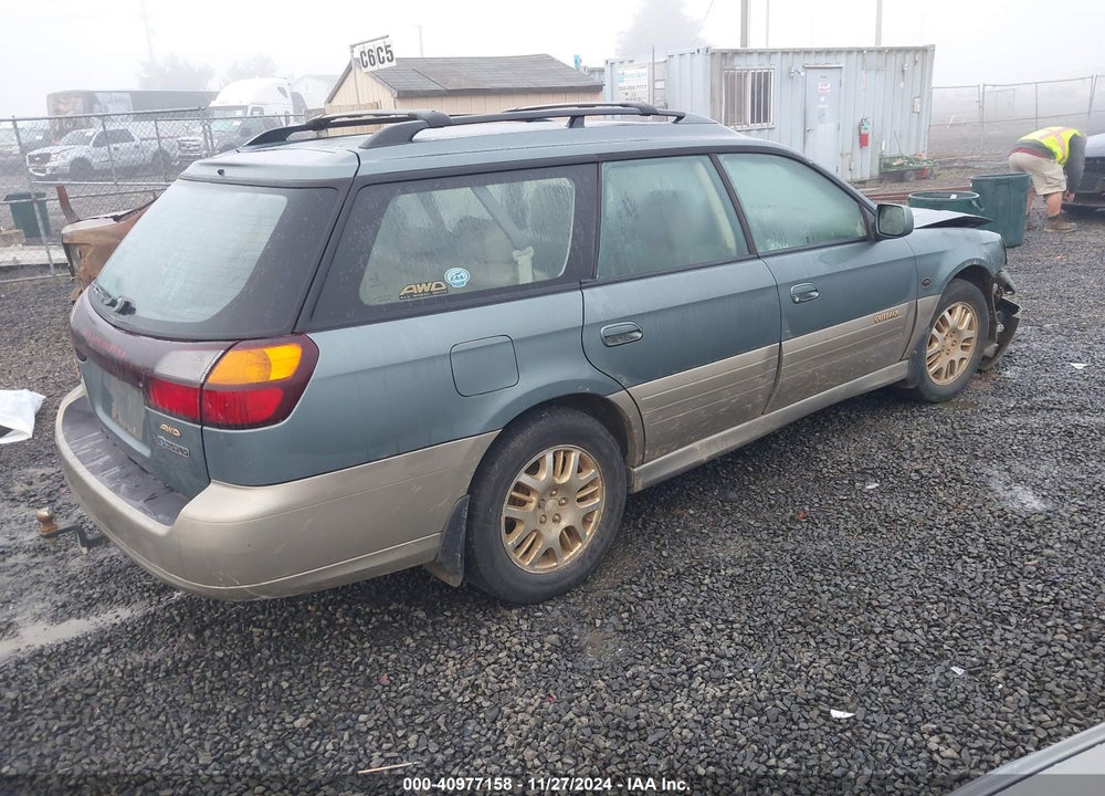 2002 SUBARU OUTBACK H6-3.0 L.L. BEAN EDITION VIN: 4S3BH806627635710
