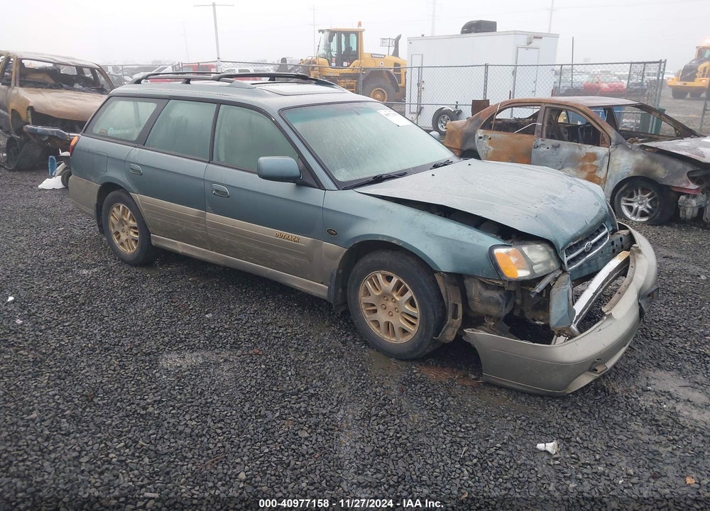 2002 SUBARU OUTBACK H6-3.0 L.L. BEAN EDITION VIN: 4S3BH806627635710