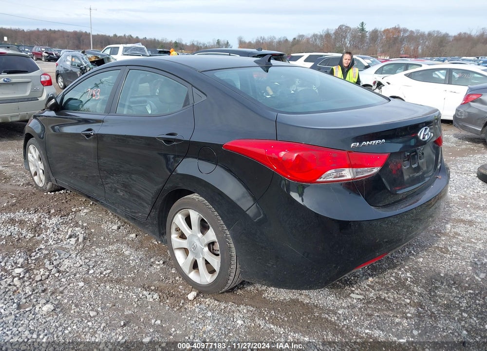 2011 HYUNDAI ELANTRA LIMITED VIN: 5NPDH4AE7BH050217