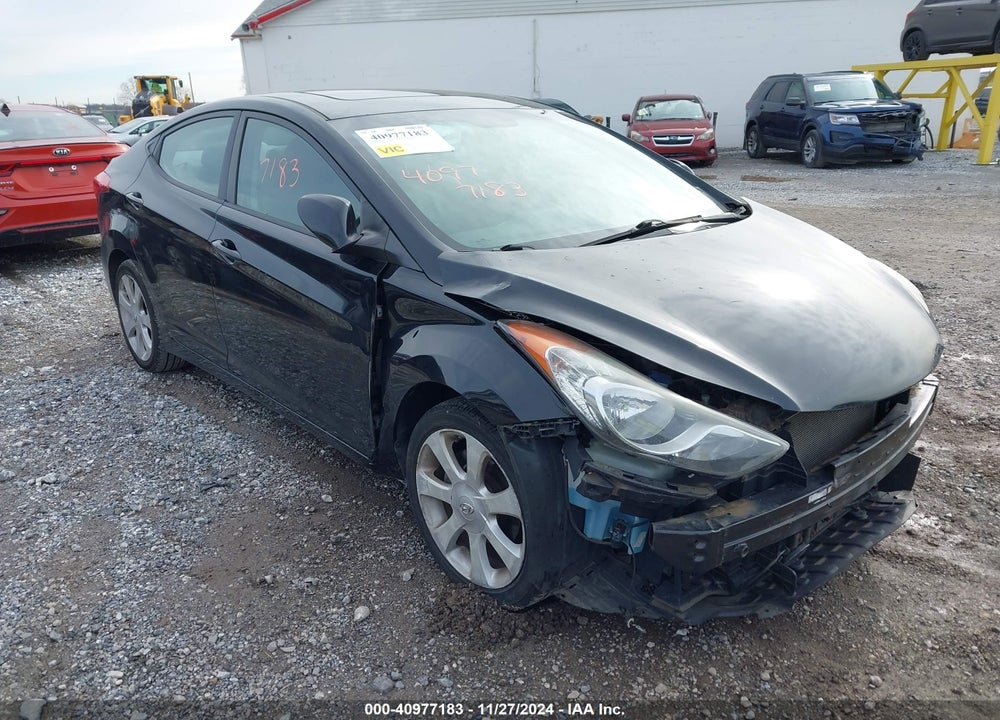 2011 HYUNDAI ELANTRA LIMITED VIN: 5NPDH4AE7BH050217