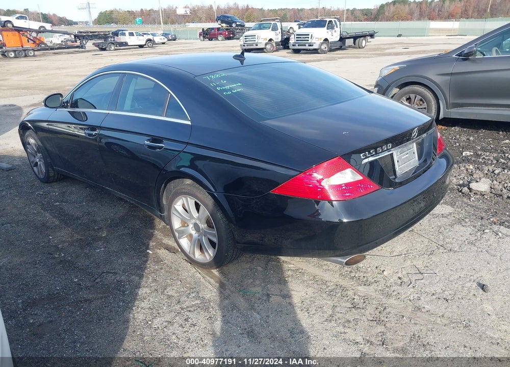 2008 MERCEDES-BENZ CLS 550 VIN: WDDDJ72X58A118266