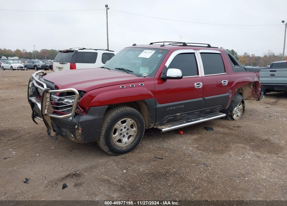 2004 CHEVROLET AVALANCHE 1500 VIN: 3GNEK12T44G202300
