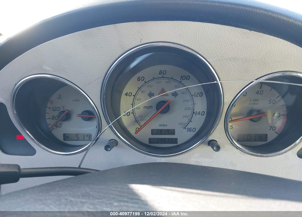 1999 MERCEDES-BENZ SLK 230 KOMPRESSOR VIN: WDBKK47FXXF124464