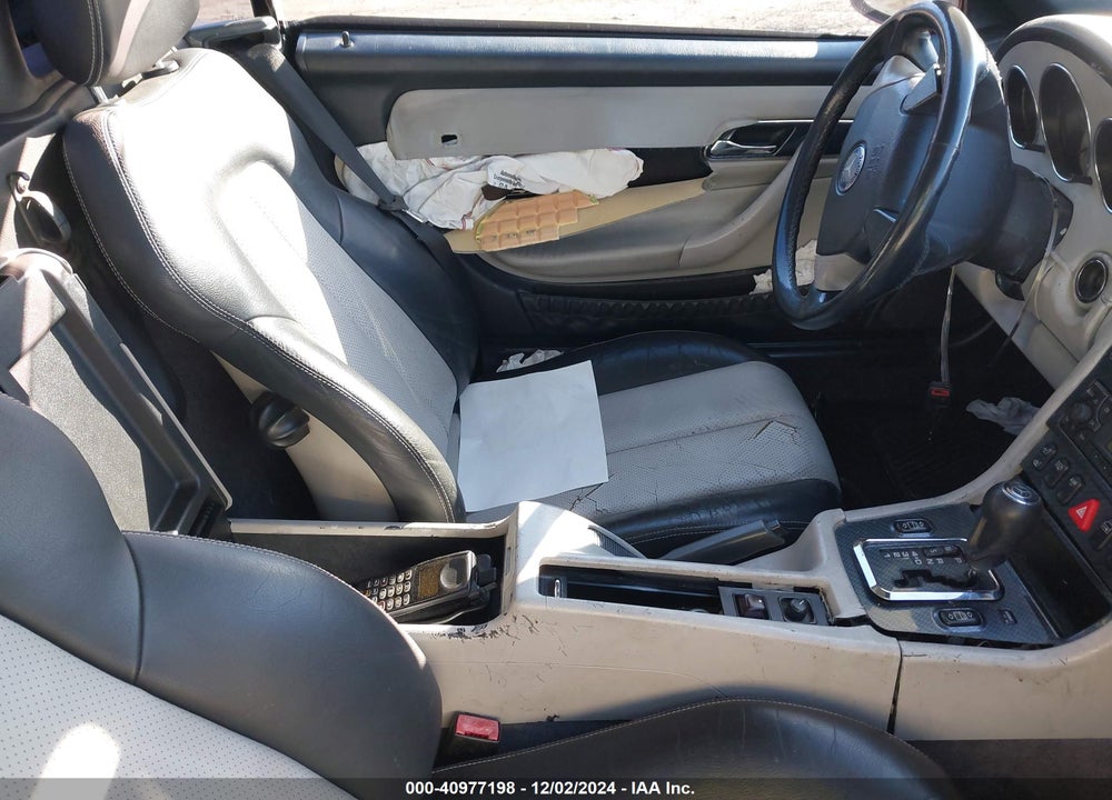 1999 MERCEDES-BENZ SLK 230 KOMPRESSOR VIN: WDBKK47FXXF124464