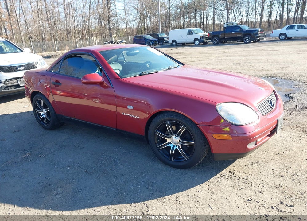 1999 MERCEDES-BENZ SLK 230 KOMPRESSOR VIN: WDBKK47FXXF124464