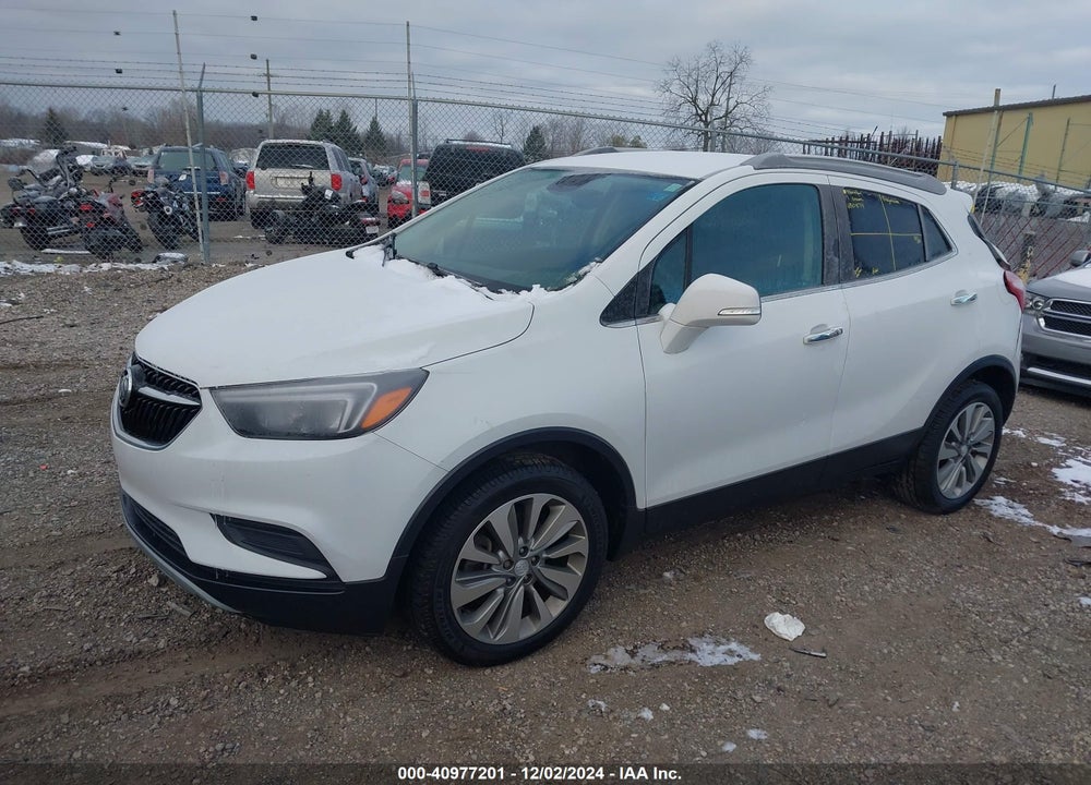 2017 BUICK ENCORE PREFERRED VIN: KL4CJASB2HB228784