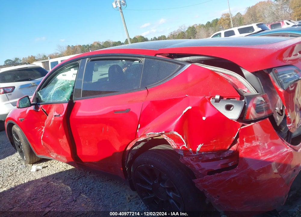 2021 TESLA MODEL Y LONG RANGE DUAL MOTOR ALL-WHEEL DRIVE VIN: 5YJYGDEE0MF300199