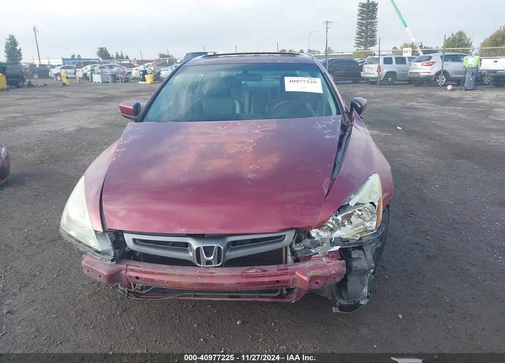 2005 HONDA ACCORD 3.0 EX VIN: 1HGCM668X5A045435