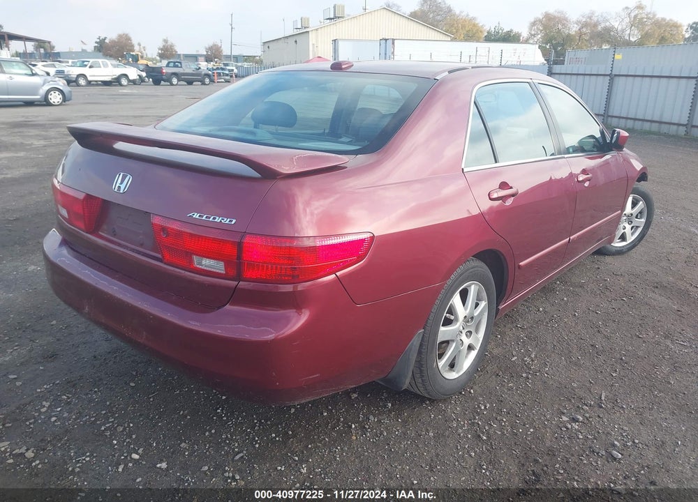 2005 HONDA ACCORD 3.0 EX VIN: 1HGCM668X5A045435