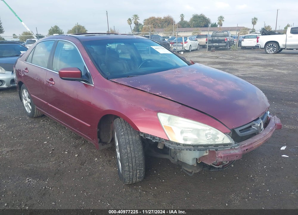 2005 HONDA ACCORD 3.0 EX VIN: 1HGCM668X5A045435