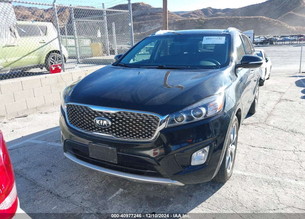 2016 KIA SORENTO 3.3L SX VIN: 5XYPK4A54GG169727