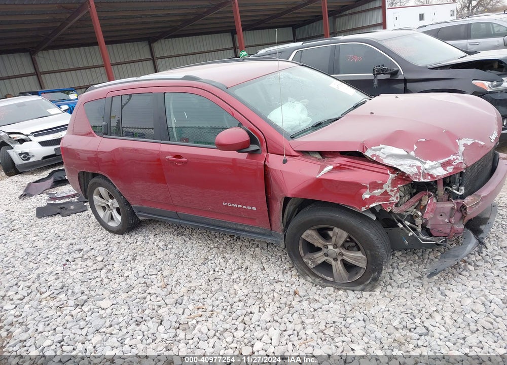 2017 JEEP COMPASS LATITUDE 4X4 VIN: 1C4NJDEB7HD154214