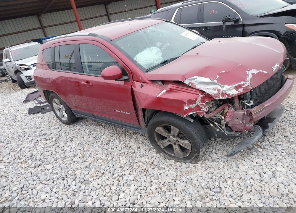 2017 JEEP COMPASS LATITUDE 4X4 VIN: 1C4NJDEB7HD154214