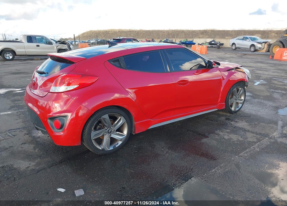 2015 HYUNDAI VELOSTER TURBO VIN: KMHTC6AE5FU243205