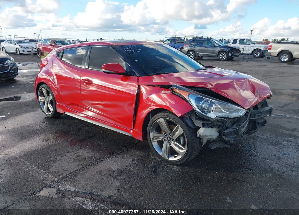 2015 HYUNDAI VELOSTER TURBO VIN: KMHTC6AE5FU243205