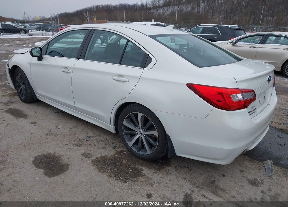 2016 SUBARU LEGACY 2.5I LIMITED VIN: 4S3BNBN61G3041037