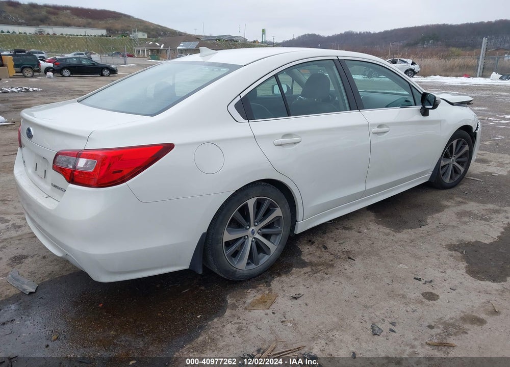 2016 SUBARU LEGACY 2.5I LIMITED VIN: 4S3BNBN61G3041037