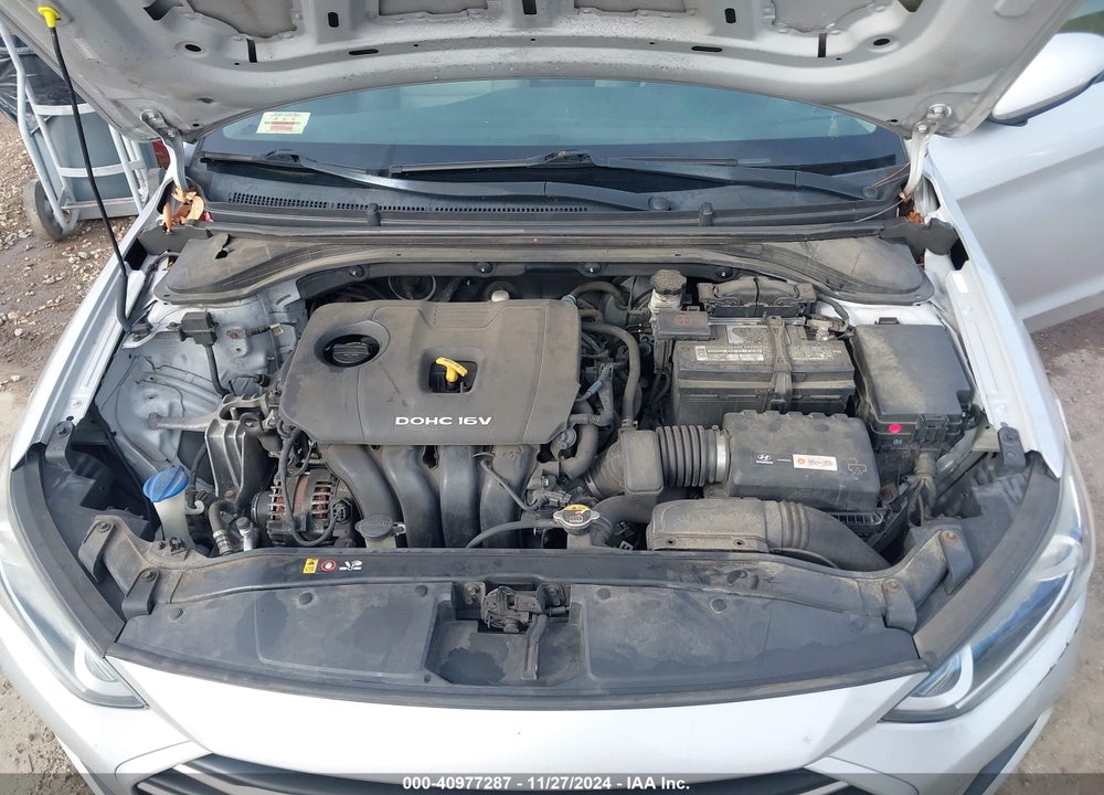 2017 HYUNDAI ELANTRA SE VIN: KMHD74LF7HU109561