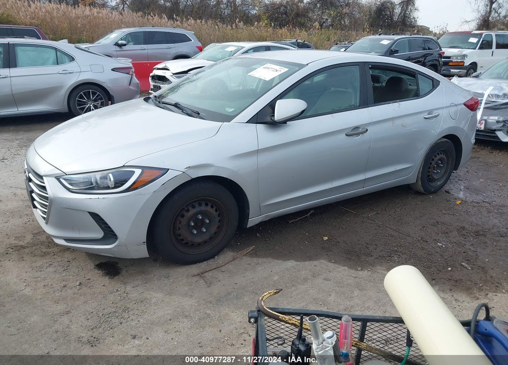 2017 HYUNDAI ELANTRA SE VIN: KMHD74LF7HU109561