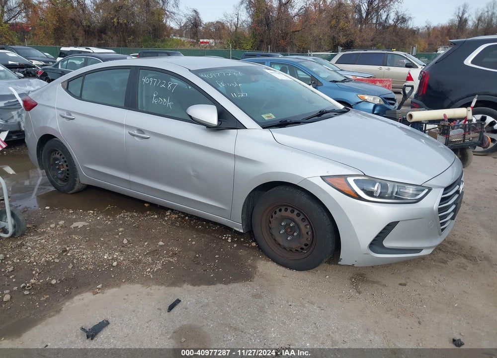 2017 HYUNDAI ELANTRA SE VIN: KMHD74LF7HU109561