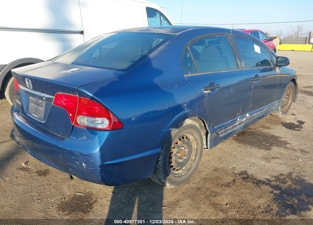 2009 HONDA CIVIC VP VIN: 2HGFA16319H337818