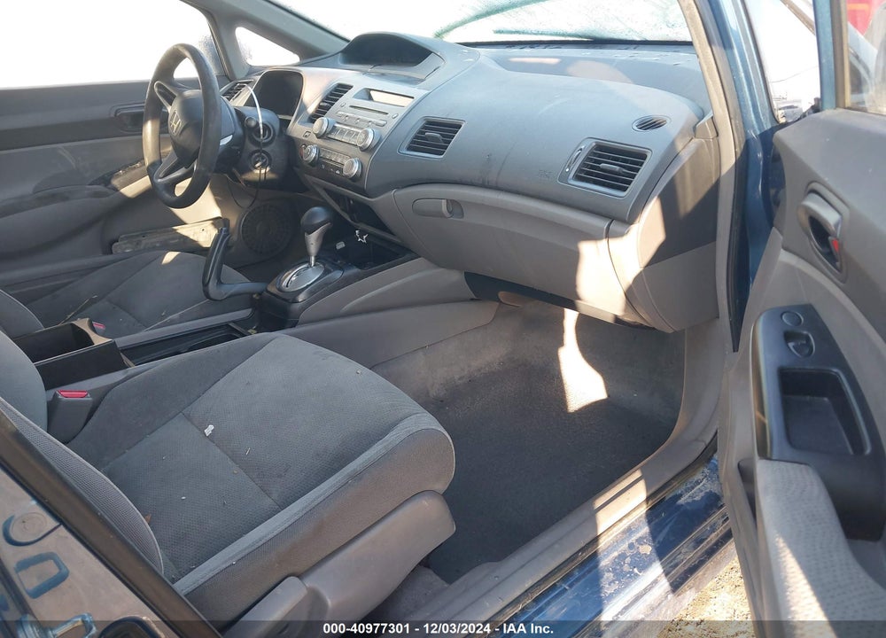 2009 HONDA CIVIC VP VIN: 2HGFA16319H337818