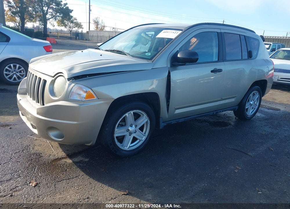 2009 JEEP COMPASS SPORT VIN: 1J4FT47A79D230187