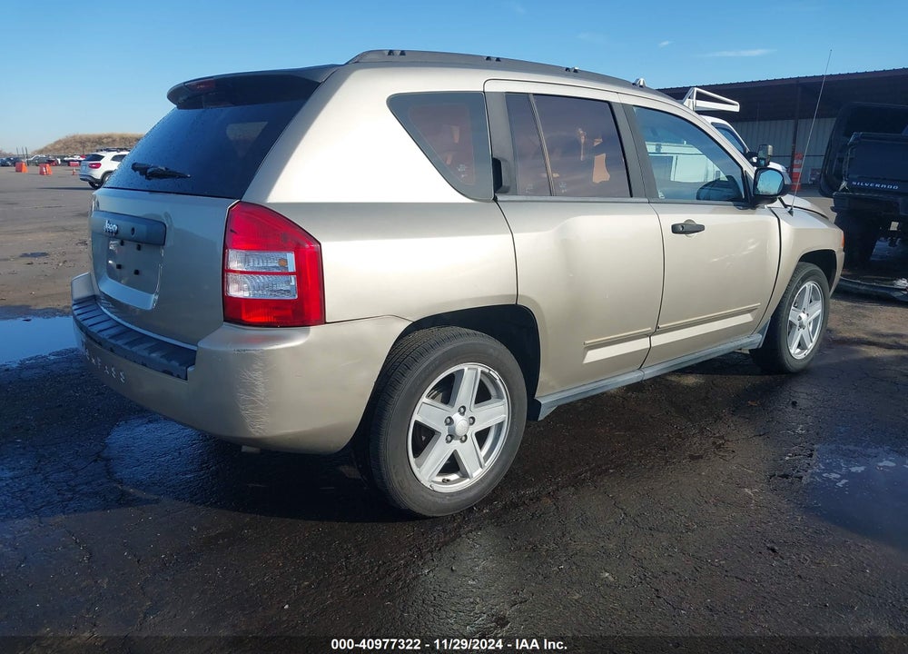 2009 JEEP COMPASS SPORT VIN: 1J4FT47A79D230187