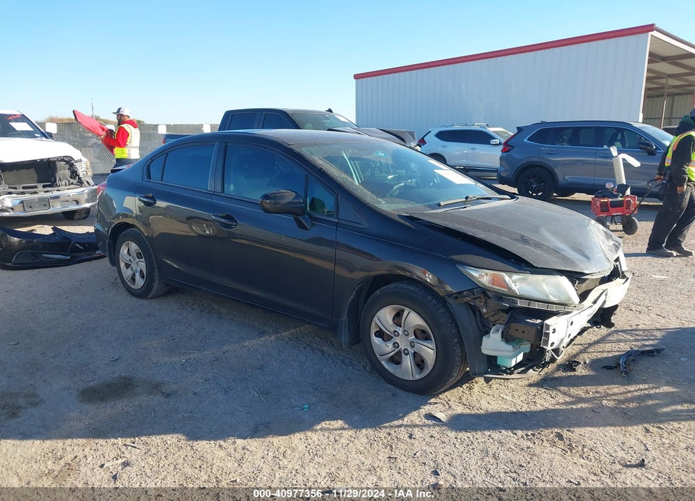 2014 HONDA CIVIC LX VIN: 2HGFB2F59EH533021