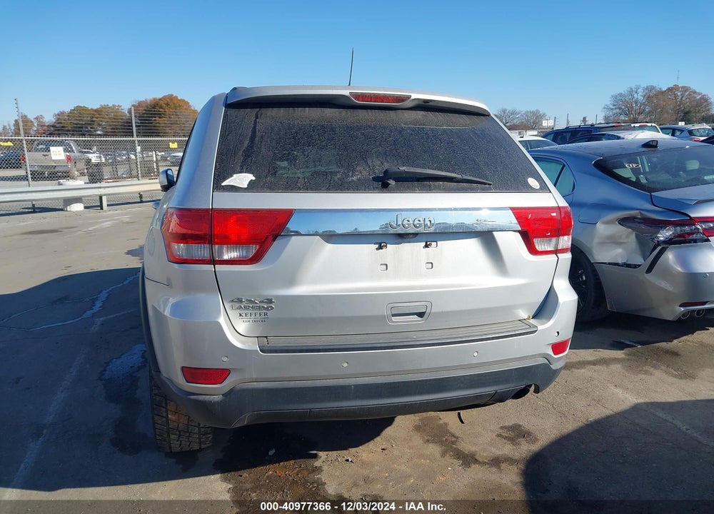 2012 JEEP GRAND CHEROKEE LAREDO VIN: 1C4RJFAGXCC294271