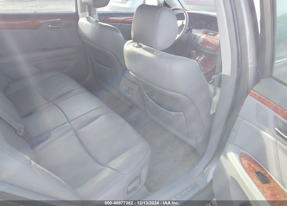 2007 TOYOTA AVALON LIMITED VIN: 4T1BK36BX7U217079