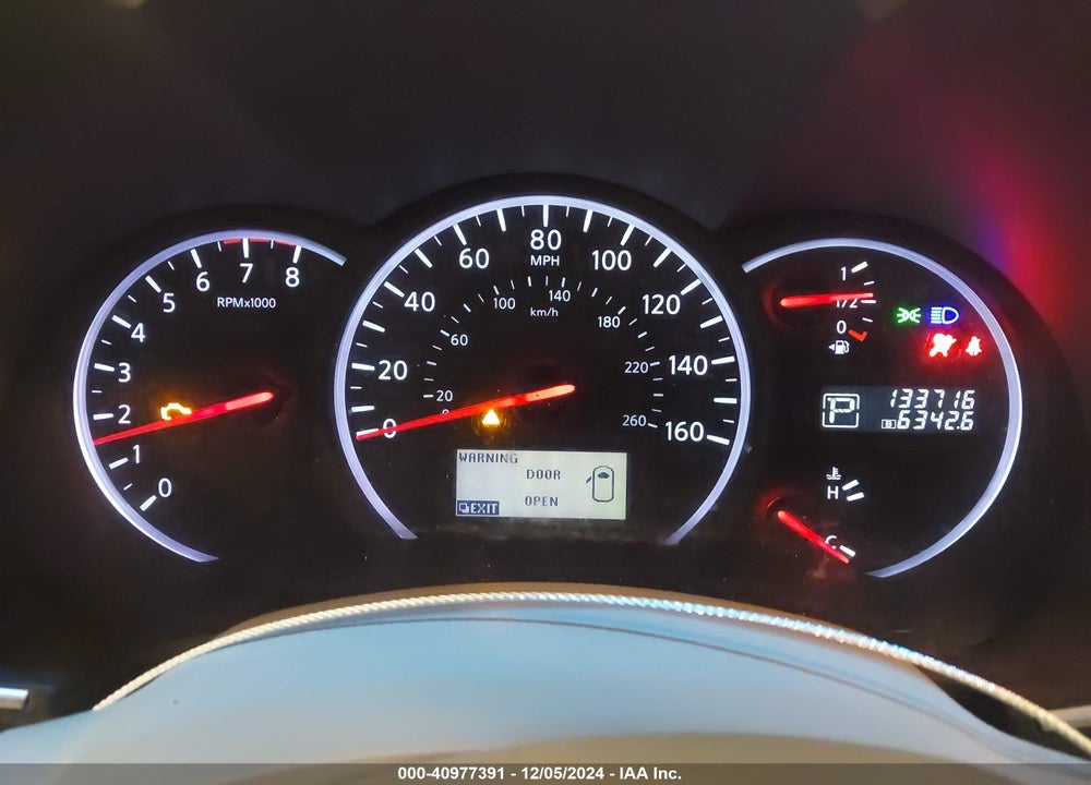 2013 NISSAN QUEST SL VIN: JN8AE2KP4D9060431
