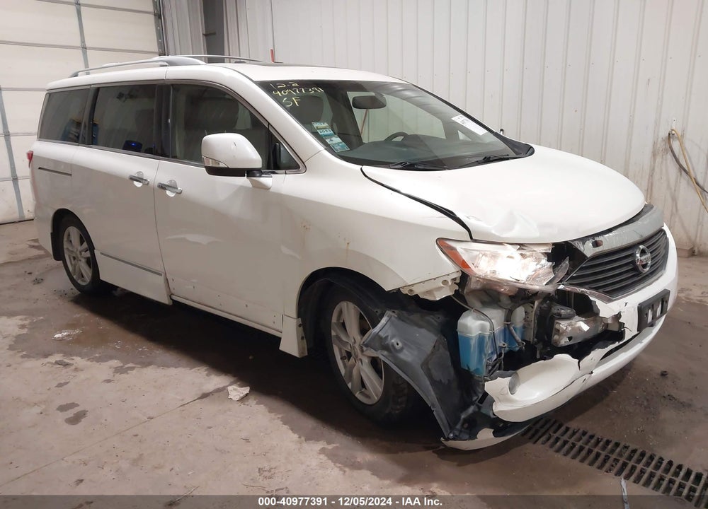 2013 NISSAN QUEST SL VIN: JN8AE2KP4D9060431