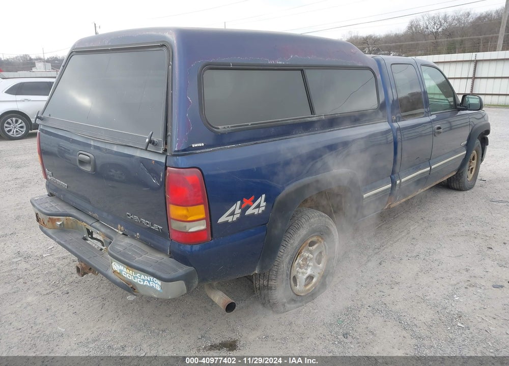 2000 CHEVROLET SILVERADO 1500 LS VIN: 2GCEK19T4Y1326418