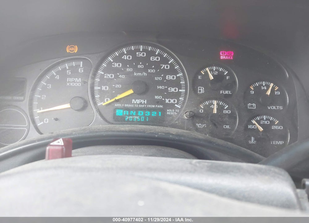 2000 CHEVROLET SILVERADO 1500 LS VIN: 2GCEK19T4Y1326418