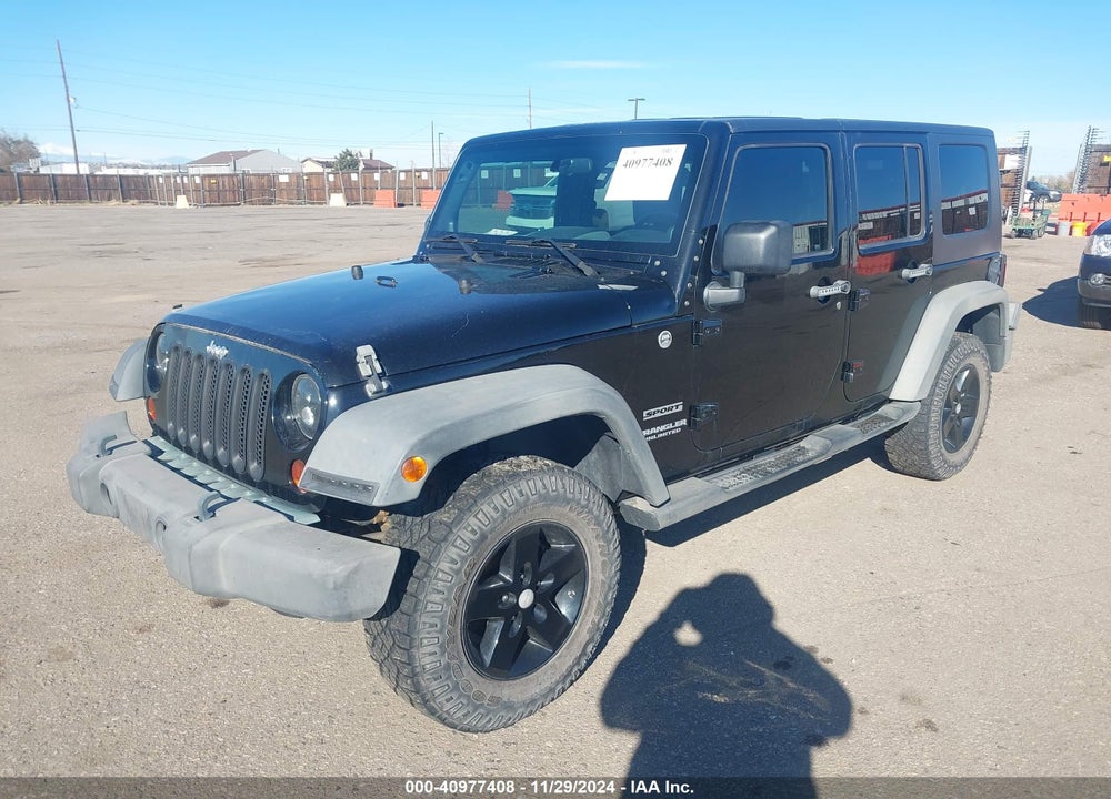 2010 JEEP WRANGLER UNLIMITED SPORT VIN: 1J4BA3H14AL125209