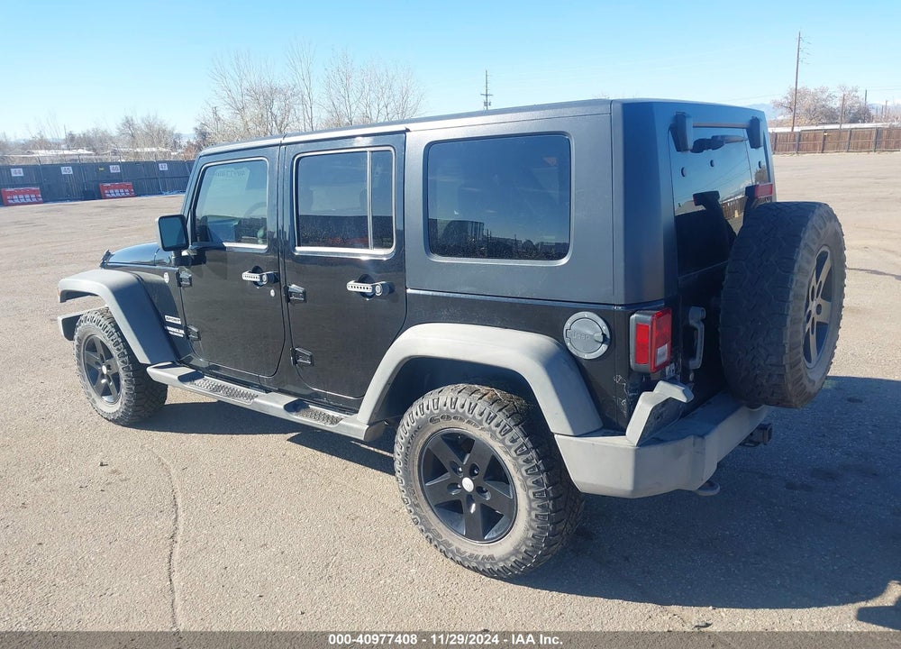 2010 JEEP WRANGLER UNLIMITED SPORT VIN: 1J4BA3H14AL125209