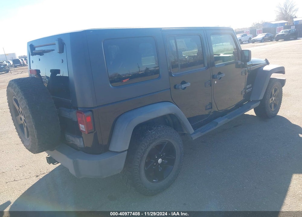 2010 JEEP WRANGLER UNLIMITED SPORT VIN: 1J4BA3H14AL125209