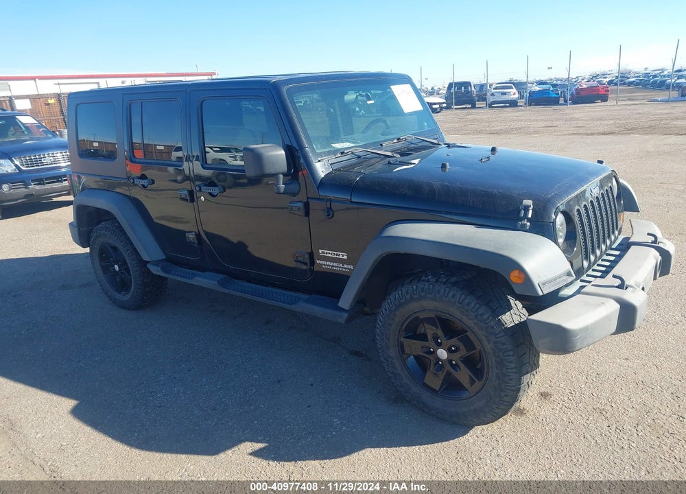 2010 JEEP WRANGLER UNLIMITED SPORT VIN: 1J4BA3H14AL125209