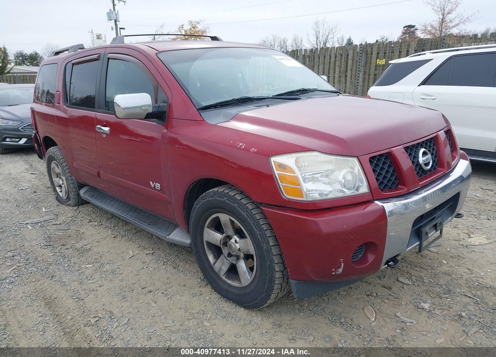 2005 NISSAN ARMADA SE VIN: 5N1AA08B45N734816
