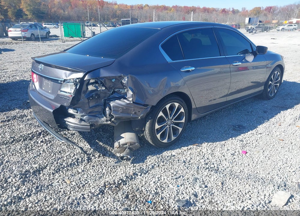 2015 HONDA ACCORD SPORT VIN: 1HGCR2F57FA270977